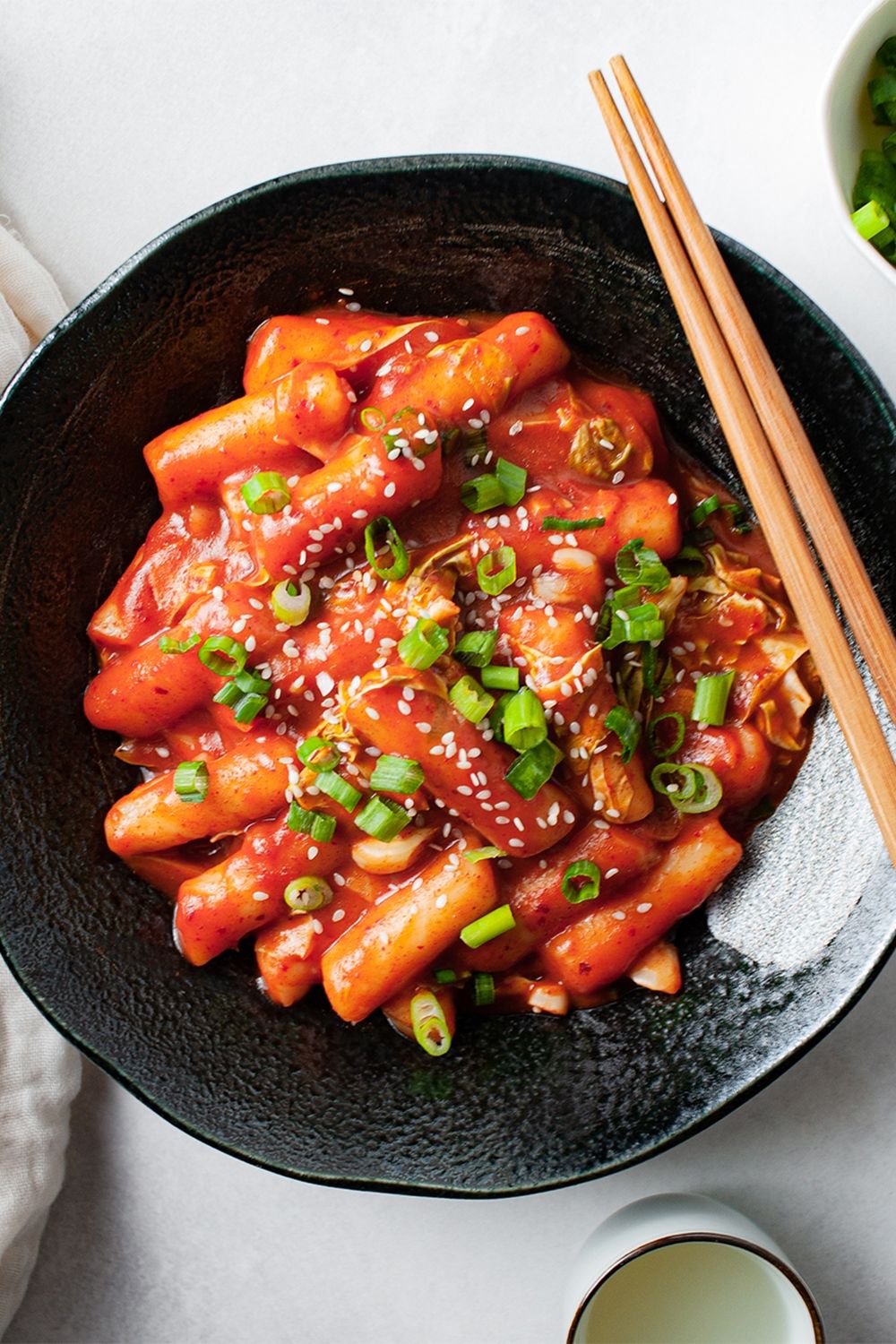 Red Rice Cakes (Tteokbokki): A Fiery and Flavorful Korean Delicacy